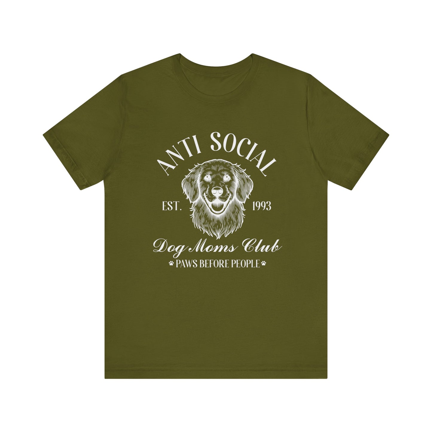 T-Shirt - Animal Lover - Anti-Social Dog Moms Club (1b)