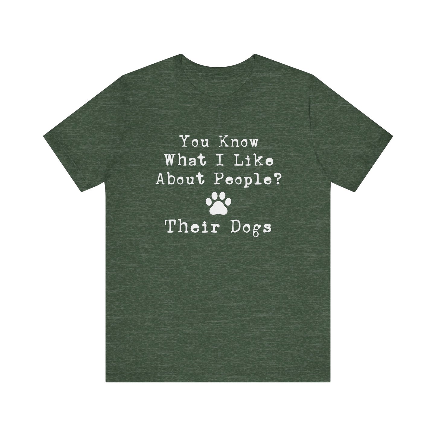T-Shirt - Animal Lover - People's Dogs (1b)