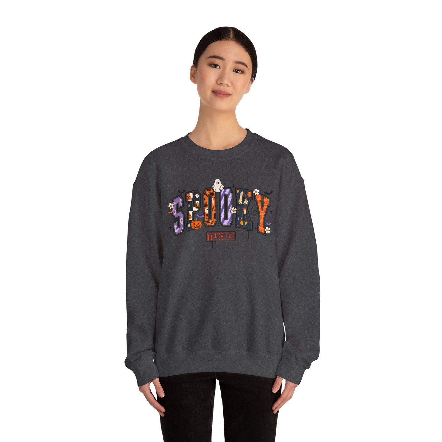 Sweatshirt - Teacher / Halloween - Spooky Teacher (1a)