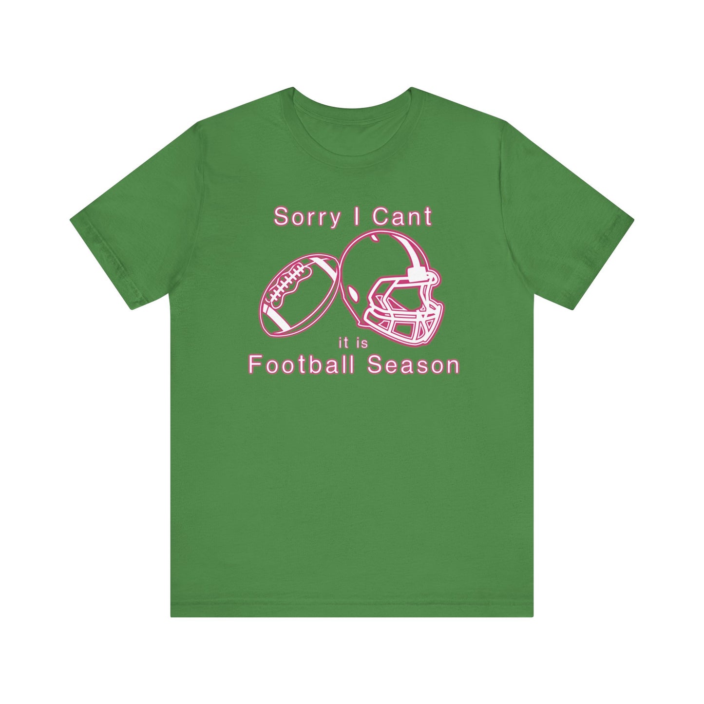 T-shirt - Football - Sorry I Cant (01a)