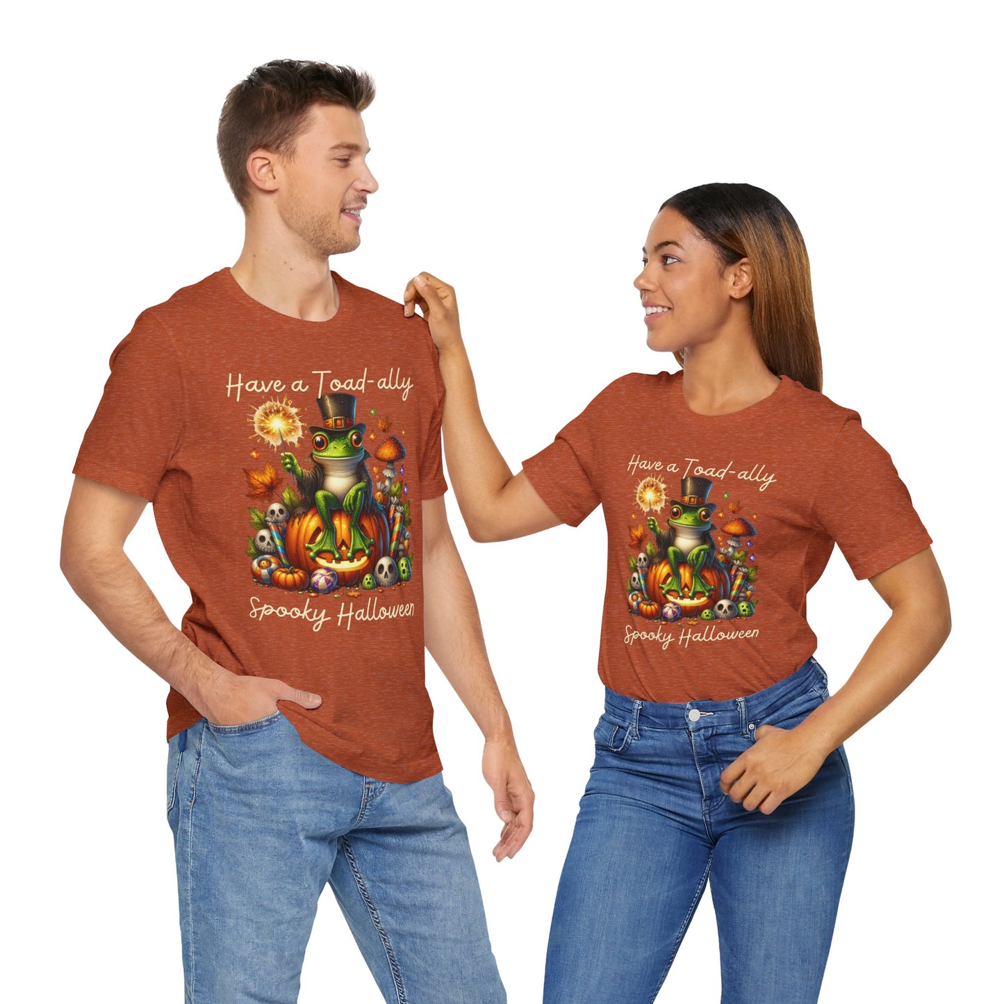 T-shirt - Halloween - Toad-ally Spooky Halloween (01b)