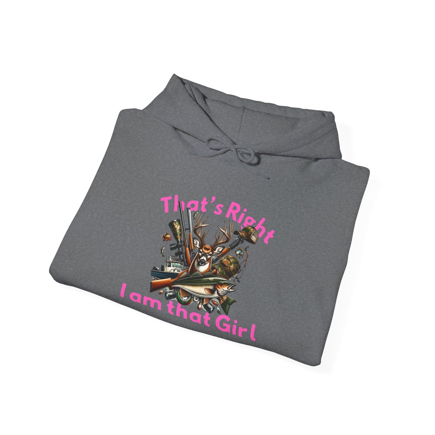 Hooded Sweatshirt - Hunter - I am that Girl (1)