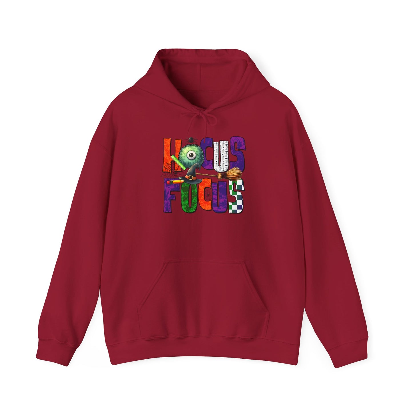 Heavy Blend Hoodie - Teacher/Halloween - Hocus Focus (01a)