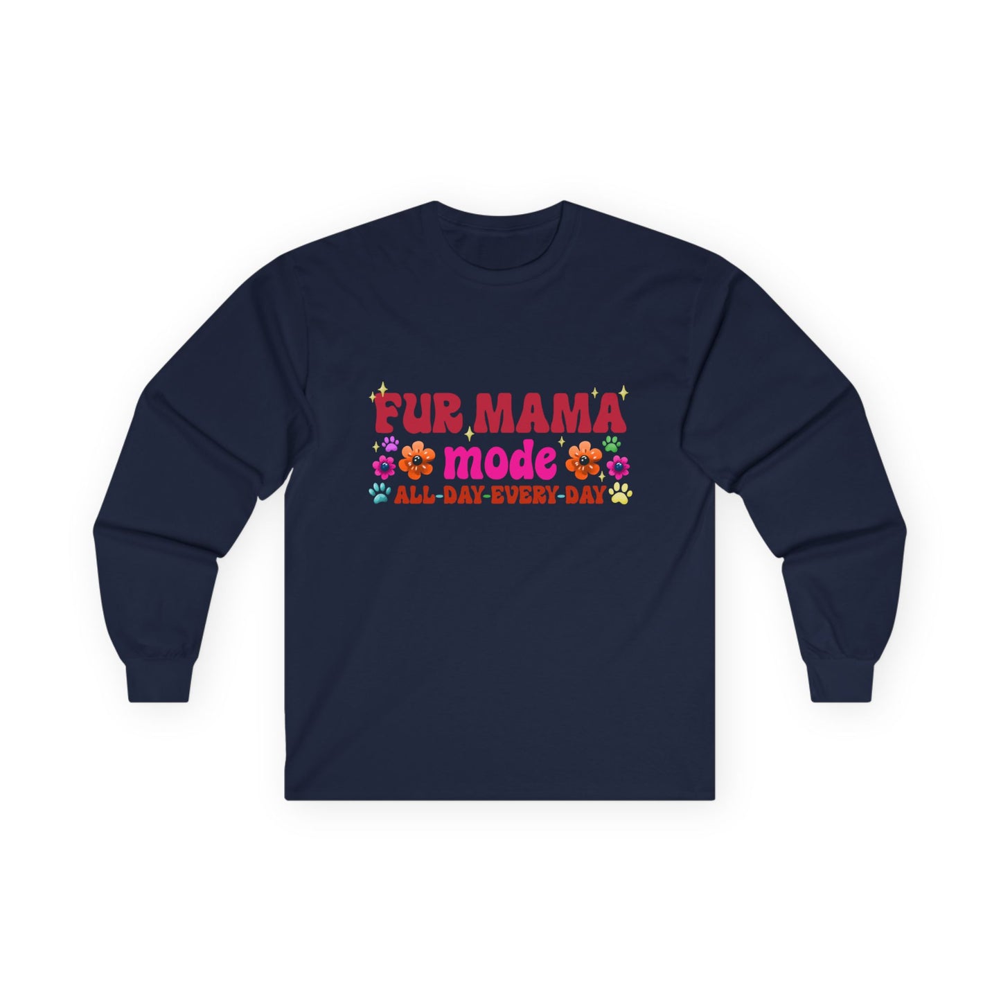 Long Sleeve Tee - Fur Mama (1)