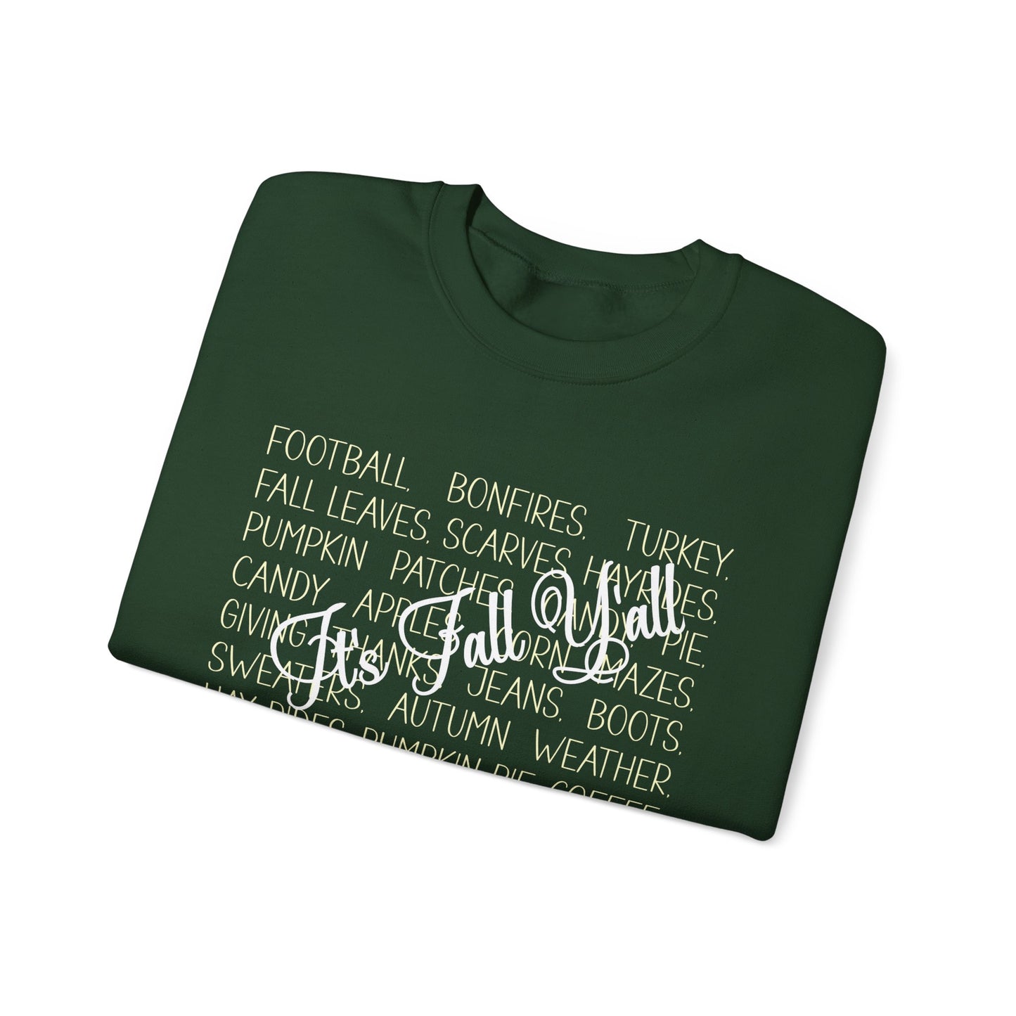 Sweatshirt - Autumn - It's Fall Y'all (1a)