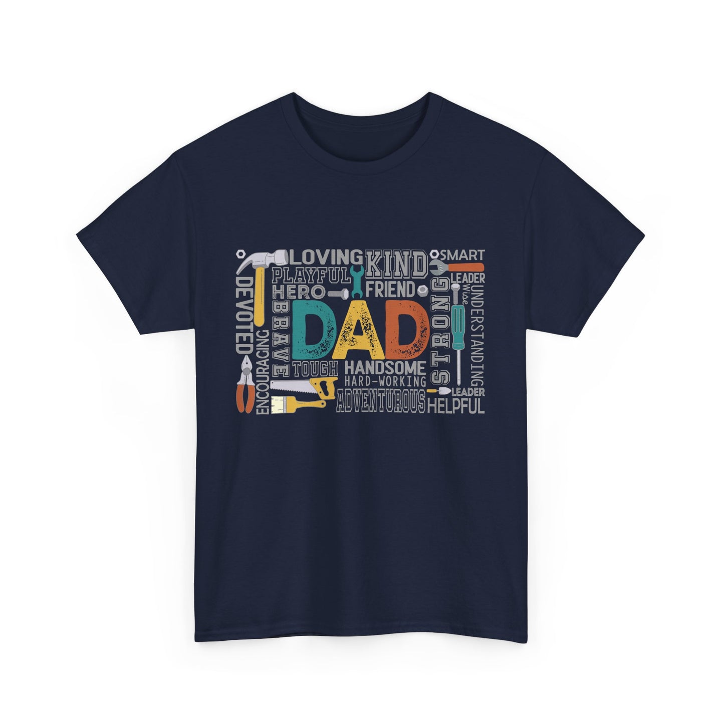 T-Shirt - Dad - Handyman Dad (1) - Light Writing