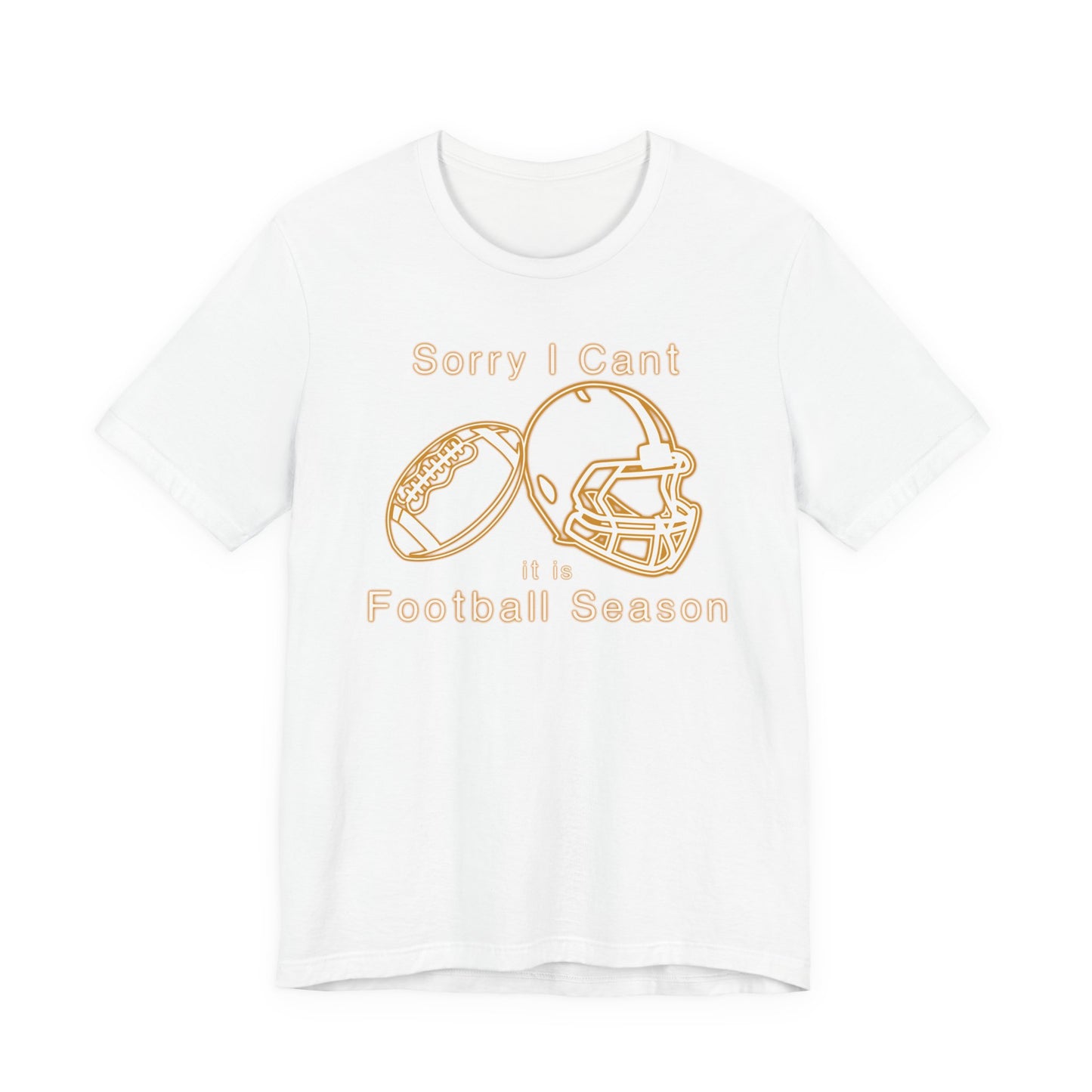 T-shirt - Football - Sorry I Cant (01g)