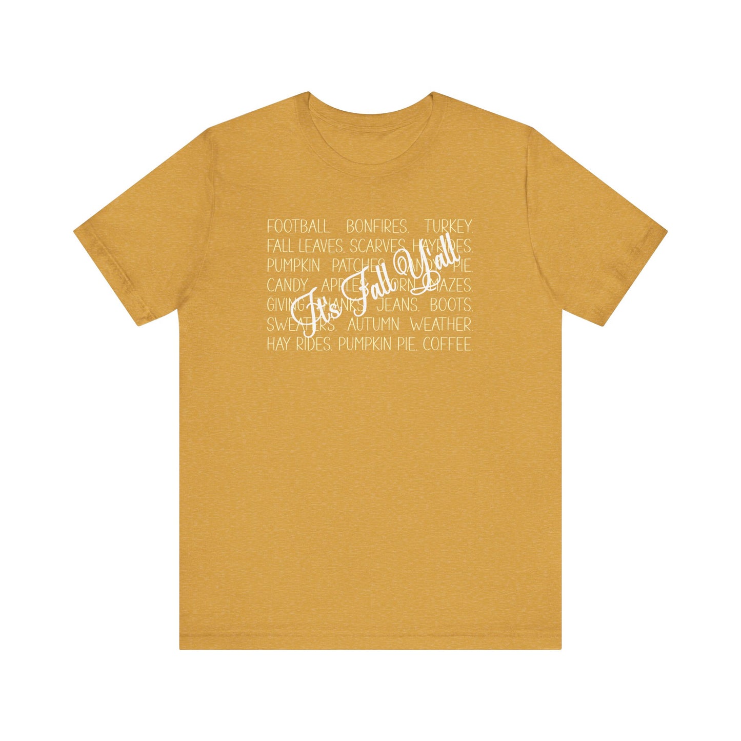 T-shirt - Autumn - It's Fall Y'all (1a)