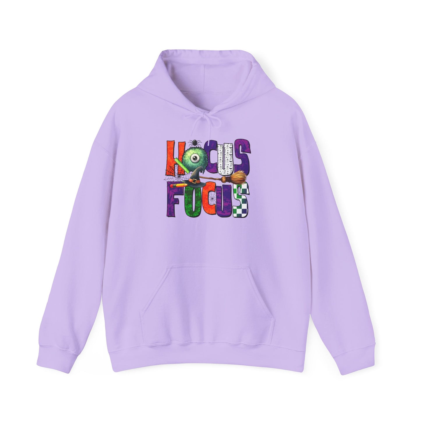 Heavy Blend Hoodie - Teacher/Halloween - Hocus Focus (01a)