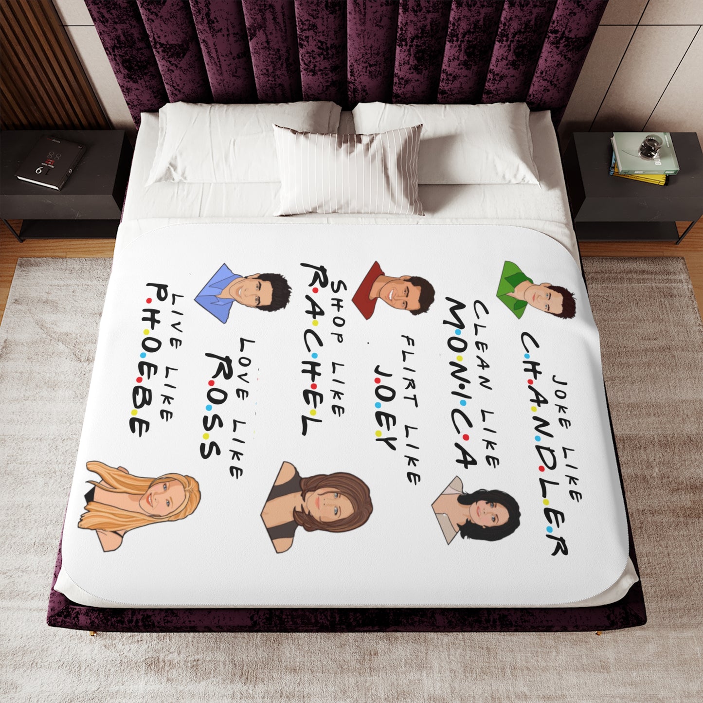 Sherpa Blanket - Friends Inspired
