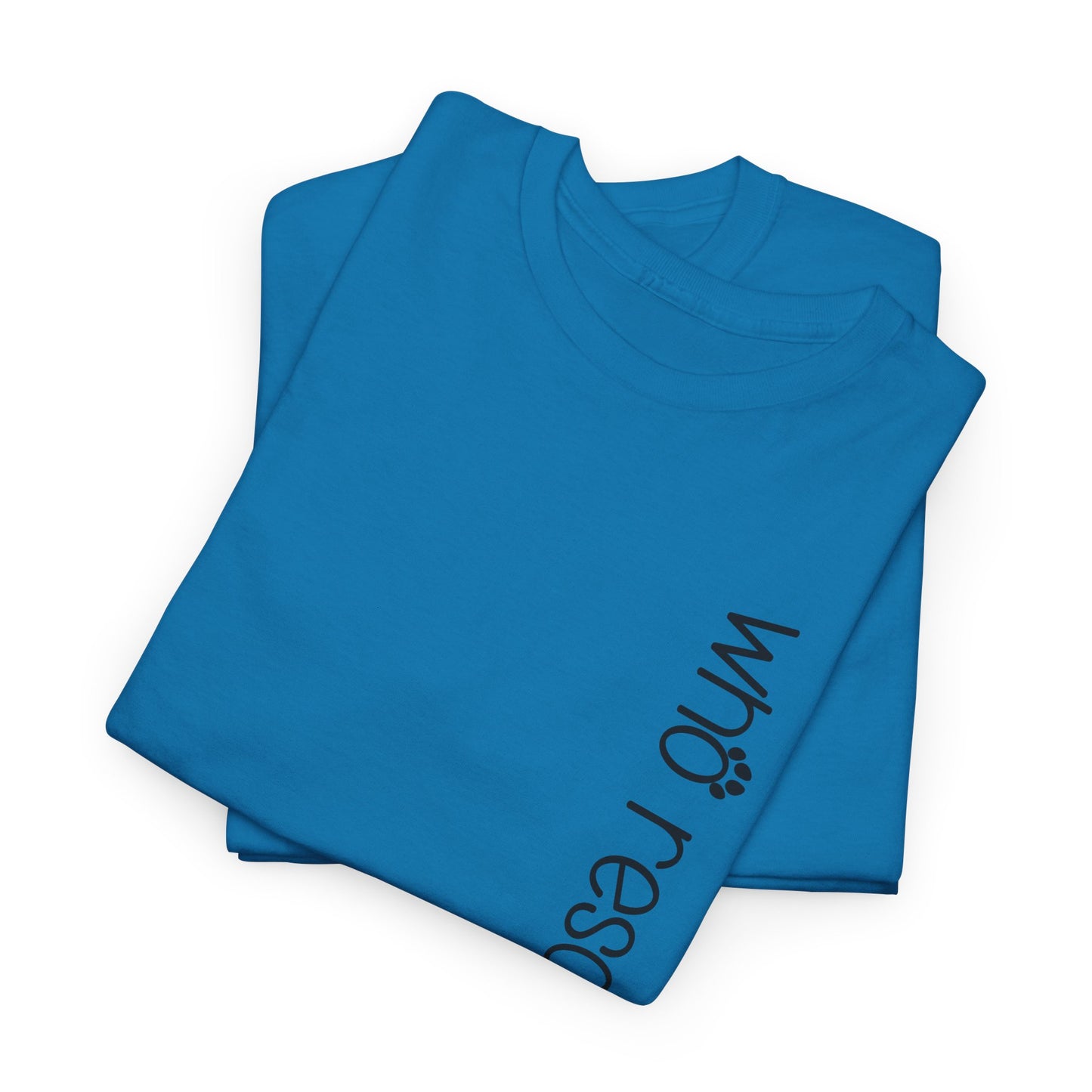 T-Shirt - Animal Lover - 'Who Rescued Who?'