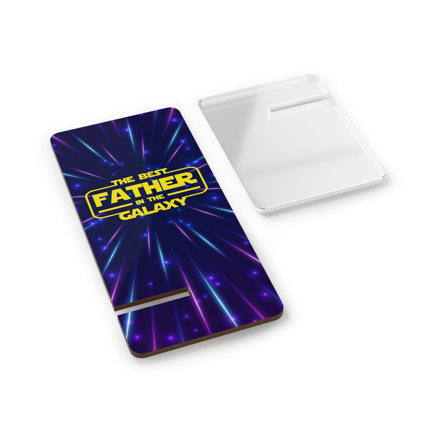 Phone Stand - Dad - Best Father in Galaxy (1)