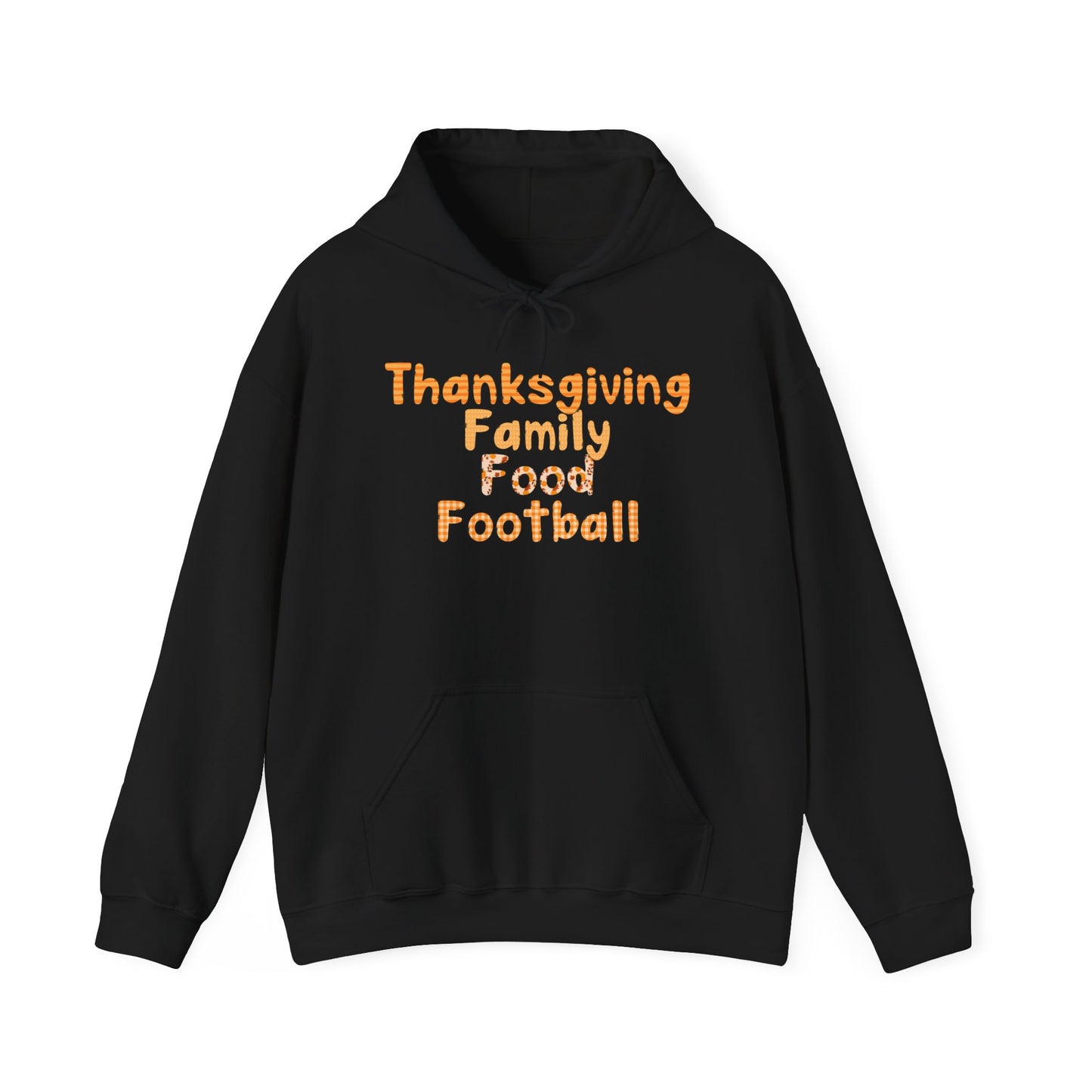 Heavy Blend Hoodie - Thanksgiving - Family Food Football (1a)