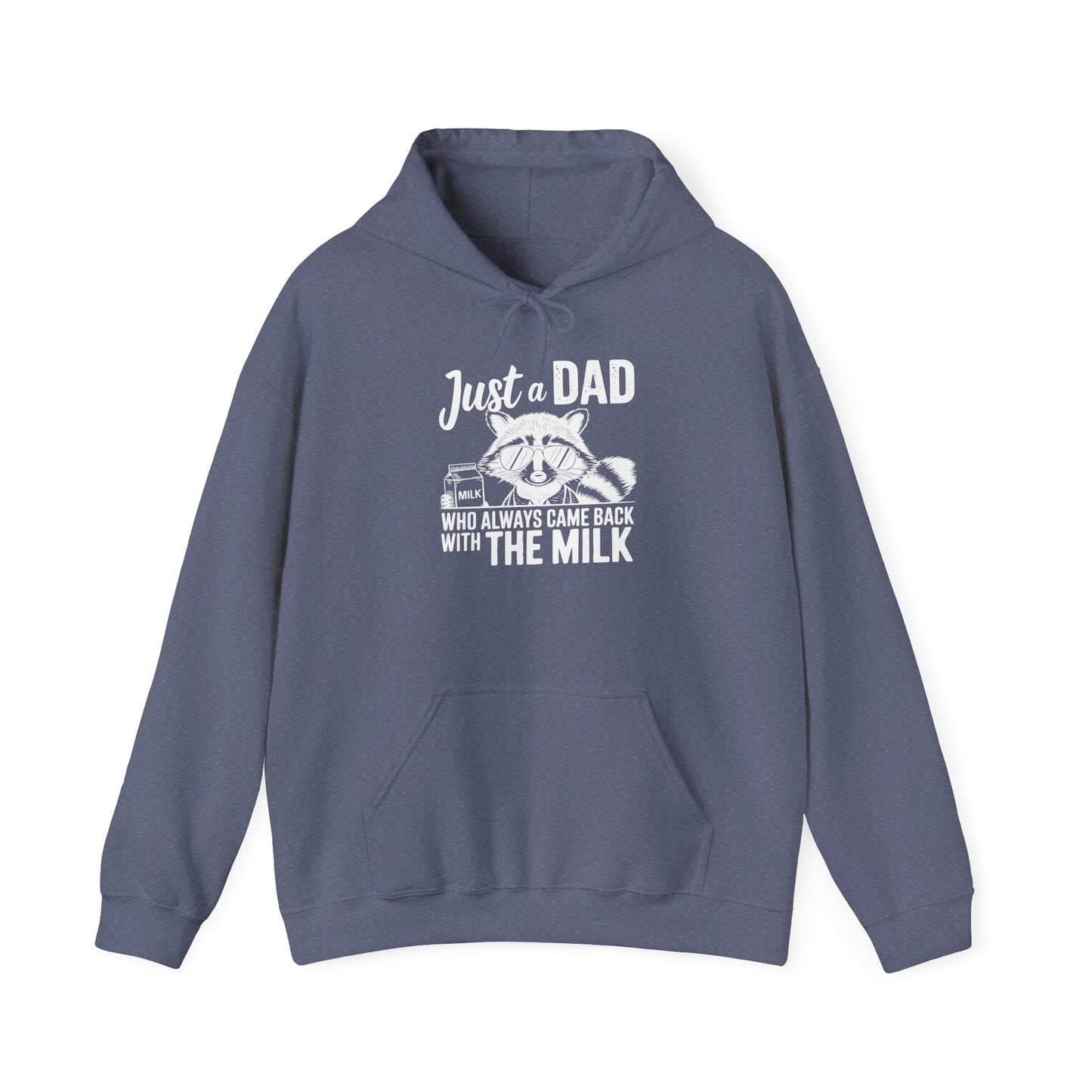Hoodie - Dad - Just a Dad (1) - White Writing