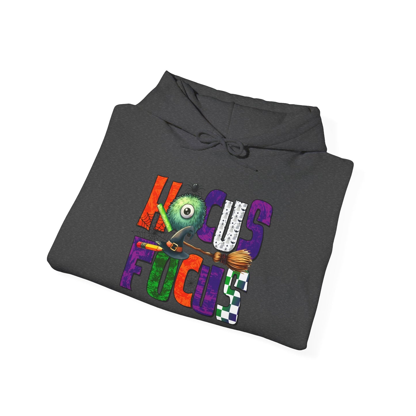 Heavy Blend Hoodie - Teacher/Halloween - Hocus Focus (01a)