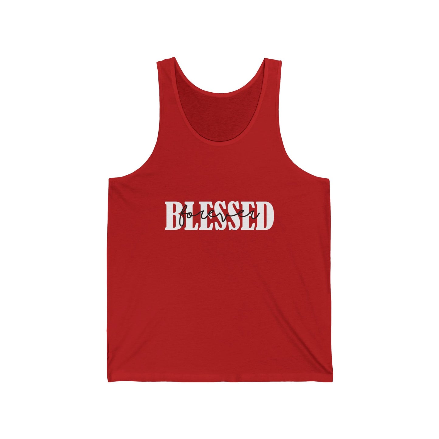 Female Tank Top - Faith - Blessed Forever (1b)