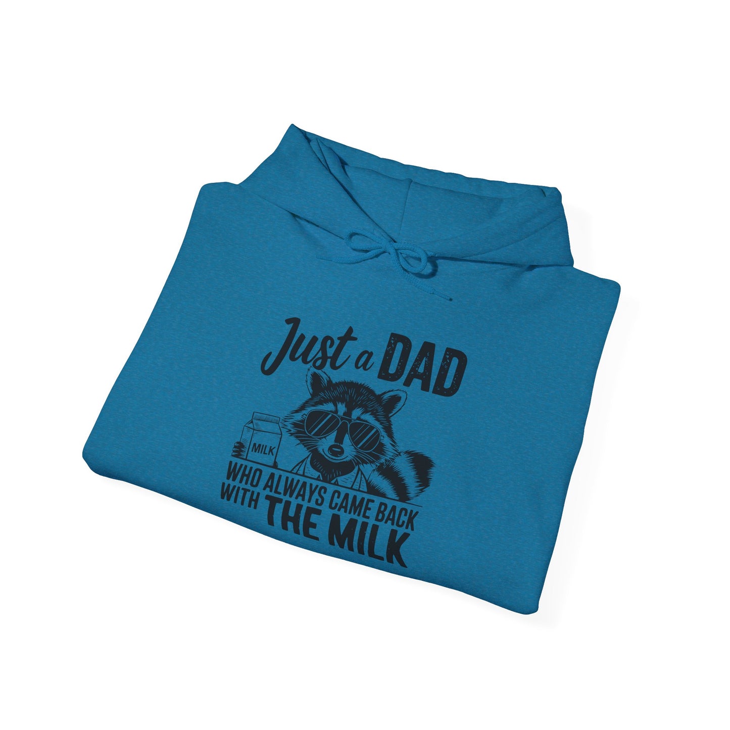 Hoodie - Dad / Funny - Just a Dad (1) - Black Writing