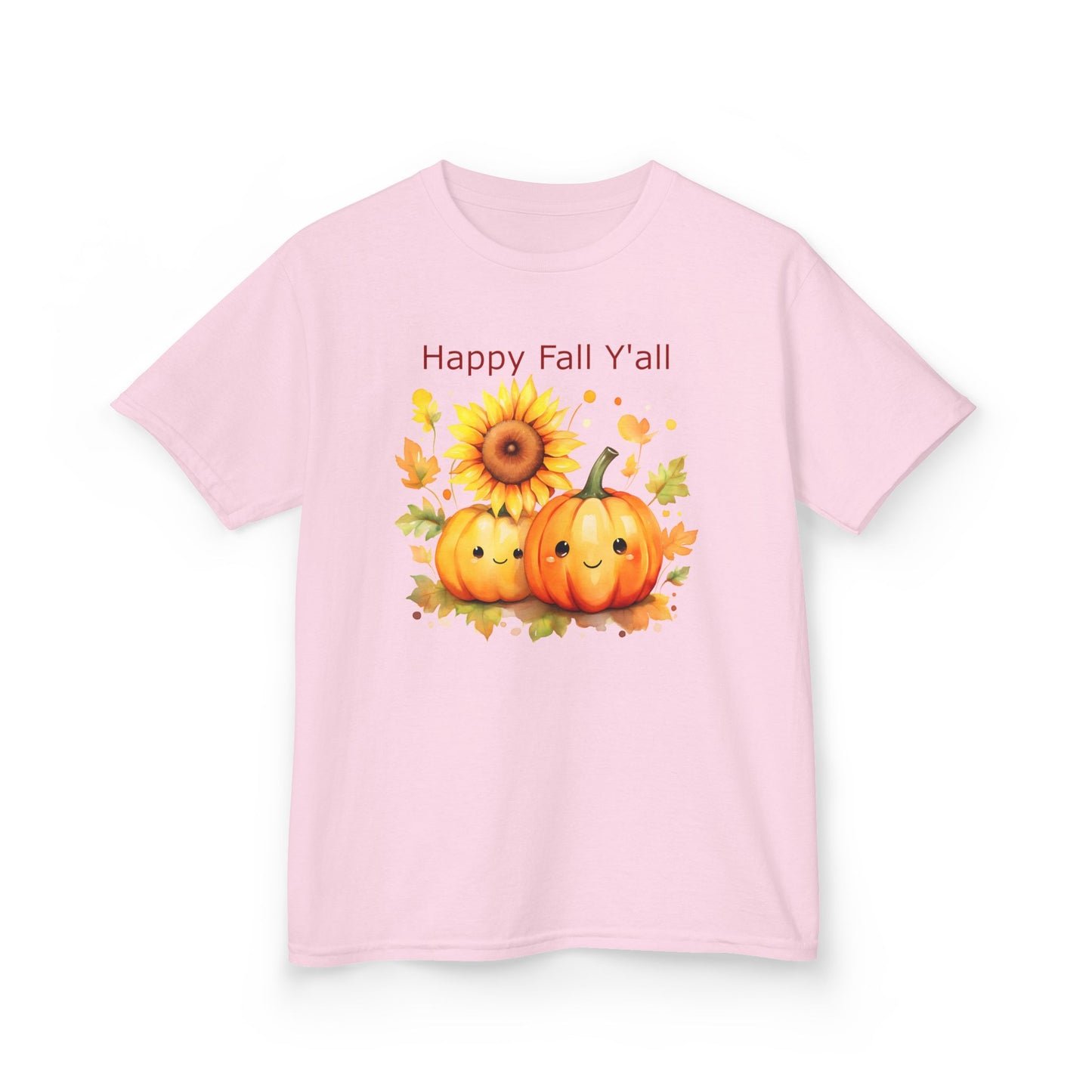 Child Tee - Autumn - Happy Fall Y'All (01)