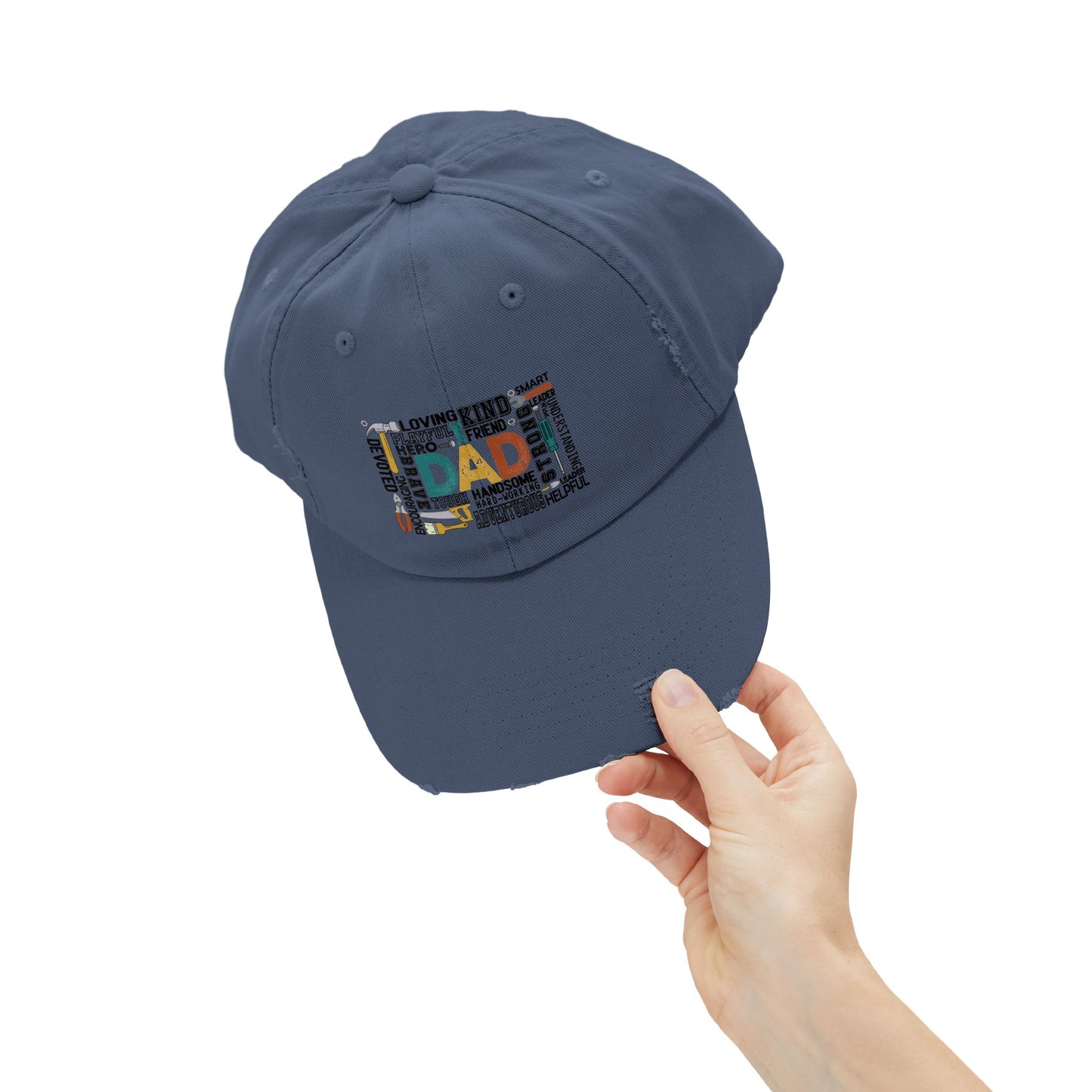 Distressed Cap - Dad - Handyman Dad (1)
