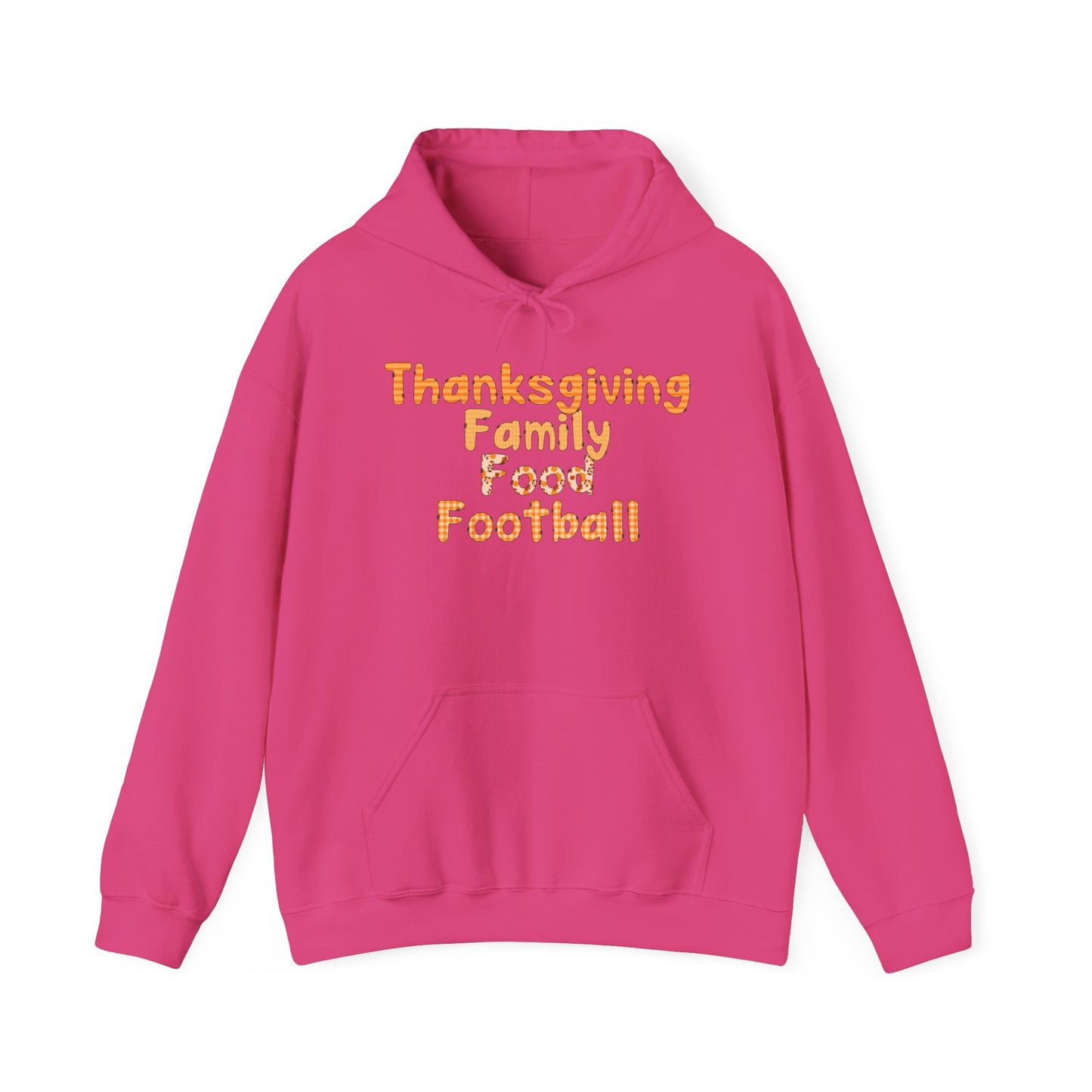 Heavy Blend Hoodie - Thanksgiving - Family Food Football (1a)
