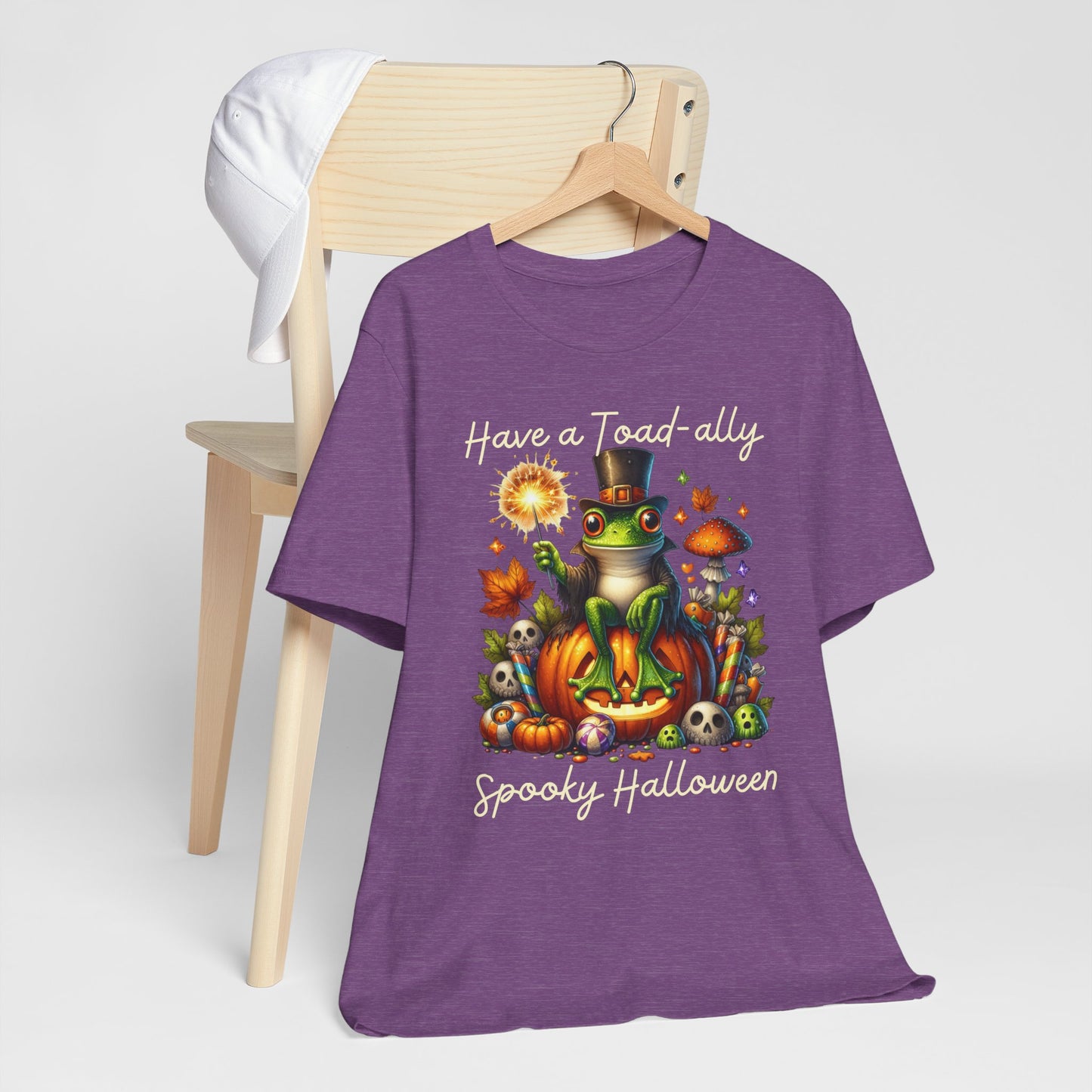 T-shirt - Halloween - Toad-ally Spooky Halloween (01b)