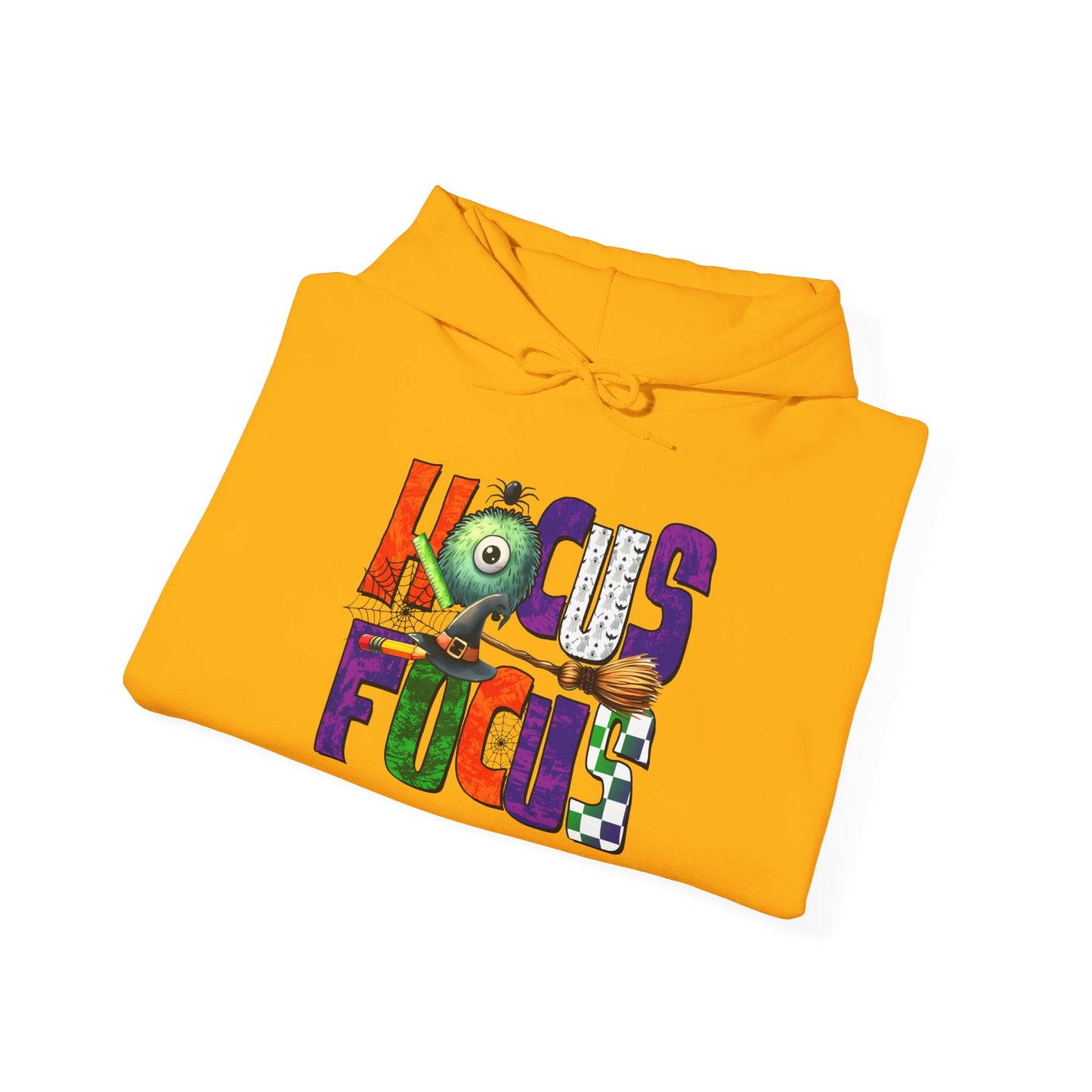 Heavy Blend Hoodie - Teacher/Halloween - Hocus Focus (01a)