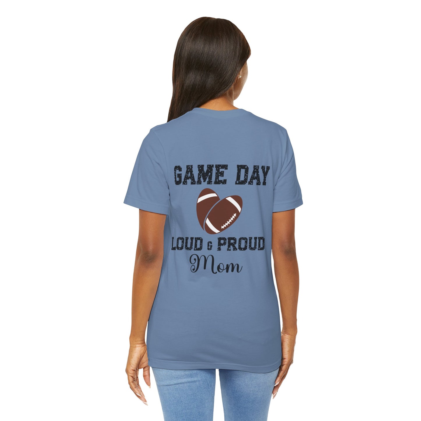 T-shirt - Football - Loud & Proud Mom (01a)