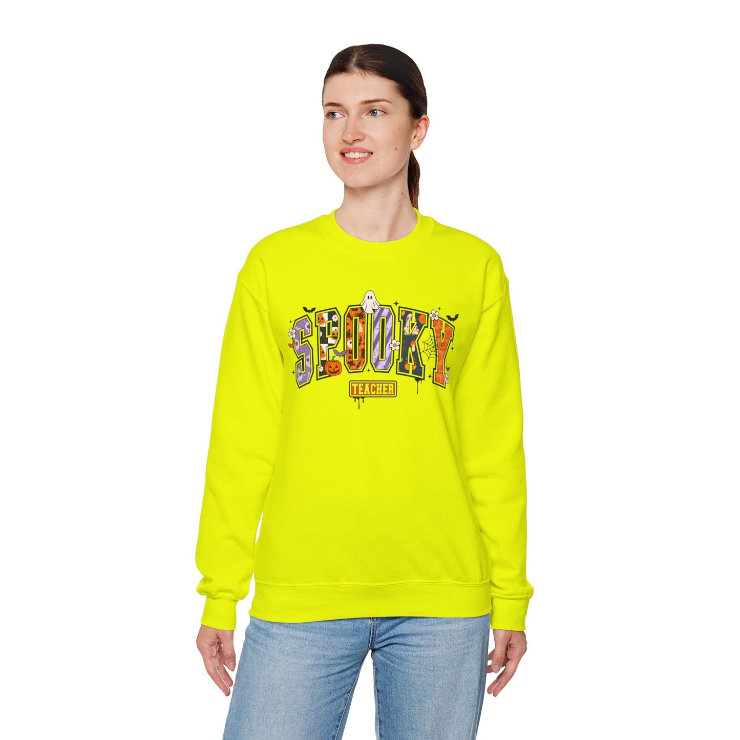 Sweatshirt - Teacher / Halloween - Spooky Teacher (1a)