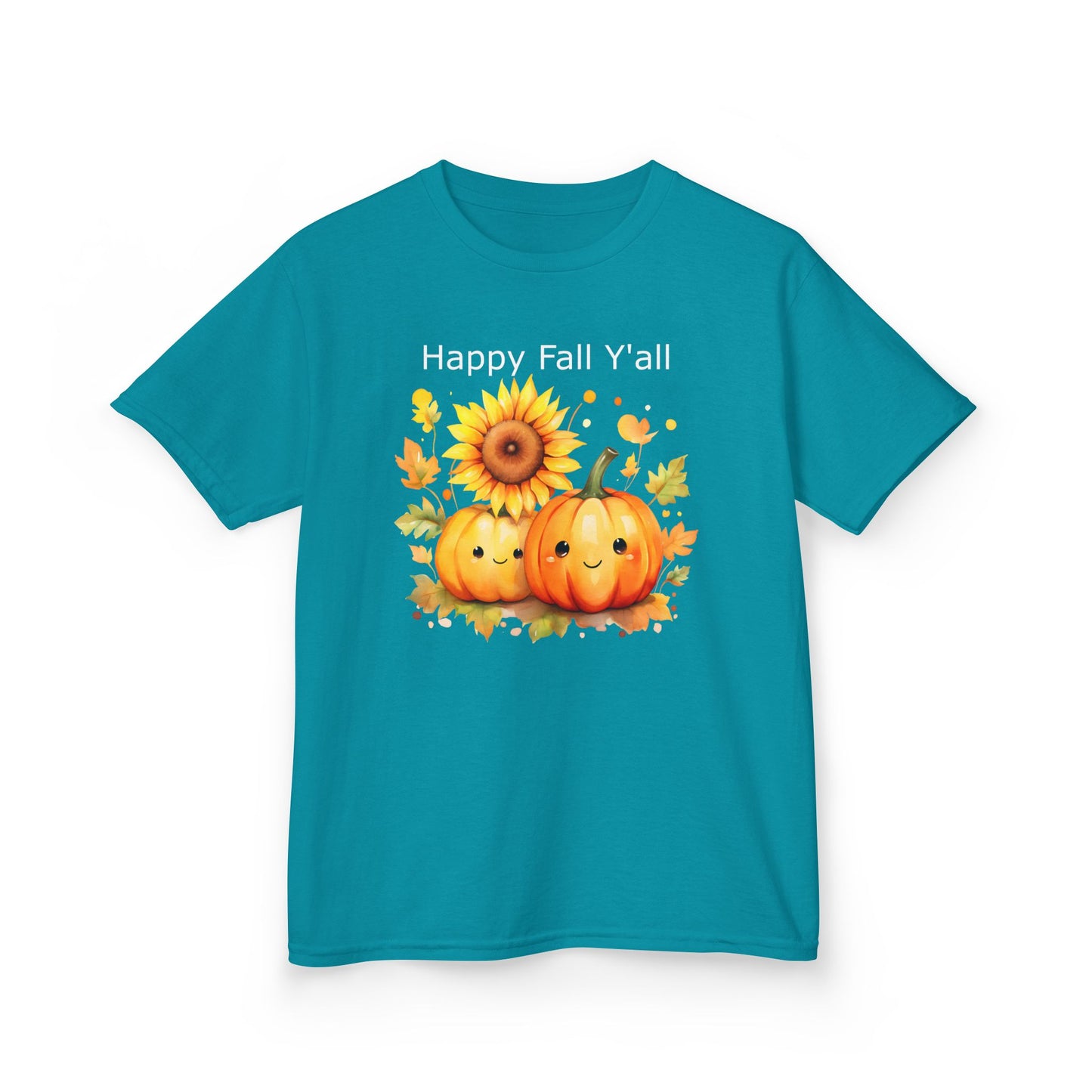 Child Tee - Autumn - Happy Fall Y'All (01)
