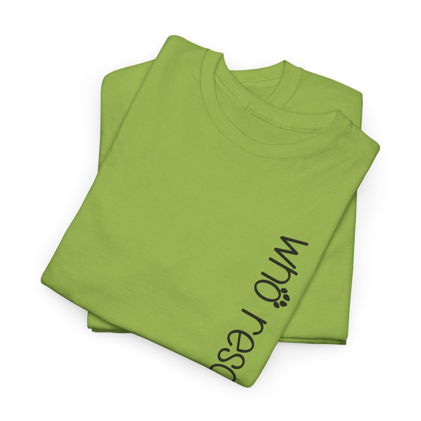 T-Shirt - Animal Lover - 'Who Rescued Who?'