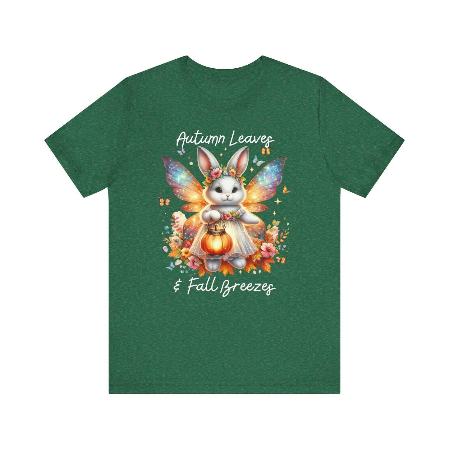T-shirt - Autumn Leaves & Fall Breezes (01b)