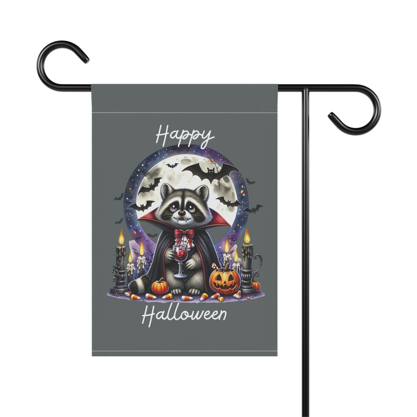 Garden Flag - Halloween - Happy Halloween (05a)