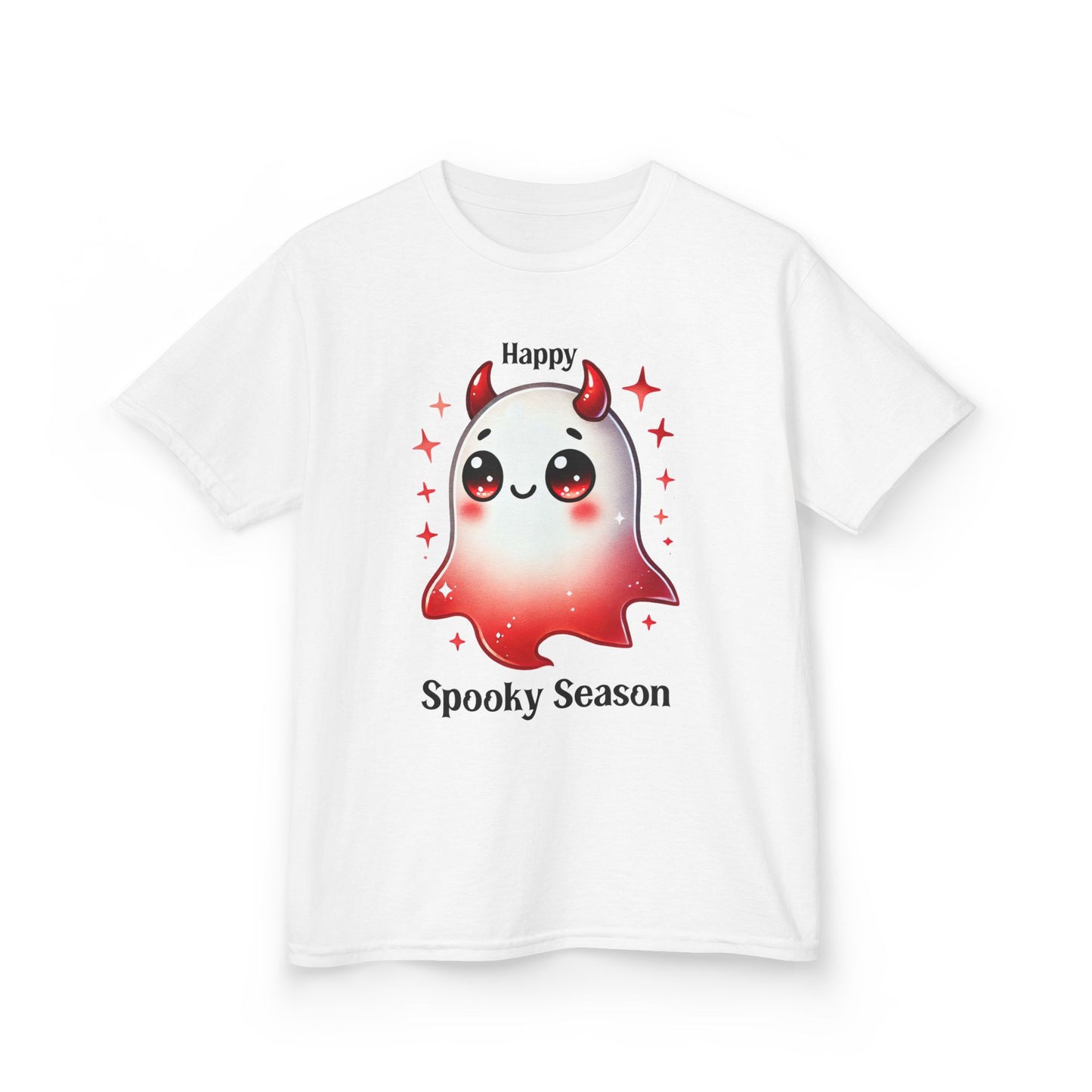 Child Tee - Halloween / Ghost - Happy Spooky Season (01a)