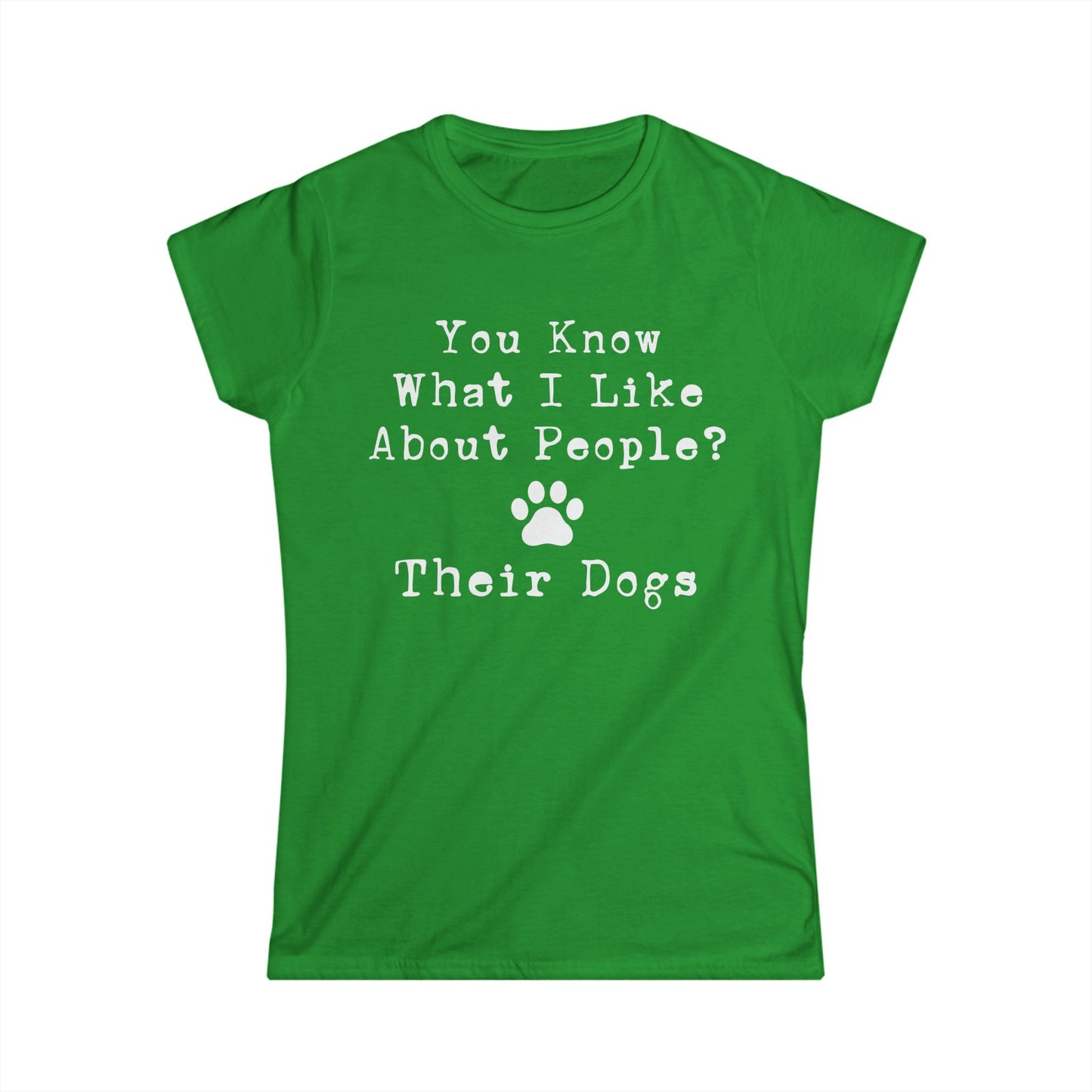 Female T-Shirt - Animal Lover - People's Dogs (1b)