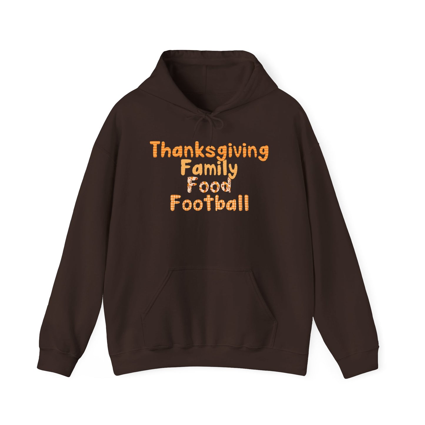 Heavy Blend Hoodie - Thanksgiving - Family Food Football (1a)