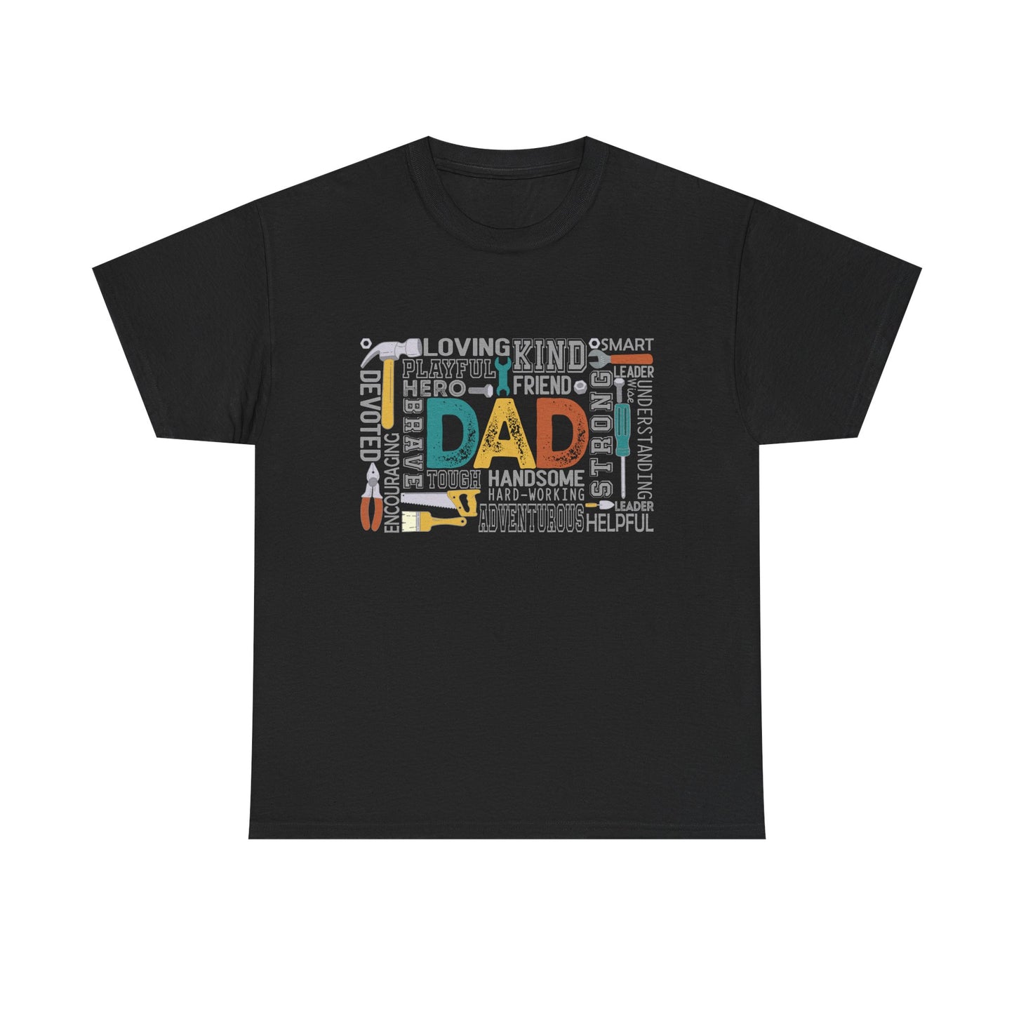 T-Shirt - Dad - Handyman Dad (1) - Light Writing