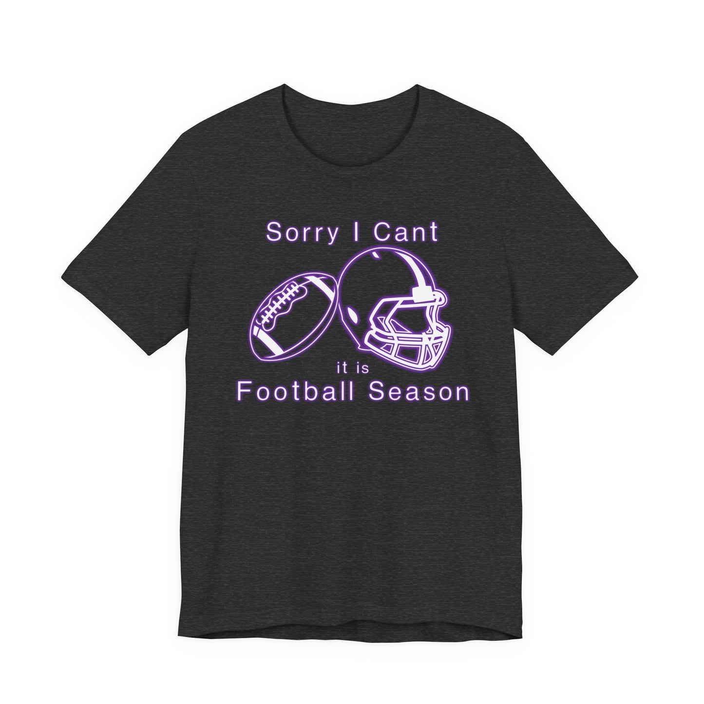 T-shirt - Football - Sorry I Cant (01c)