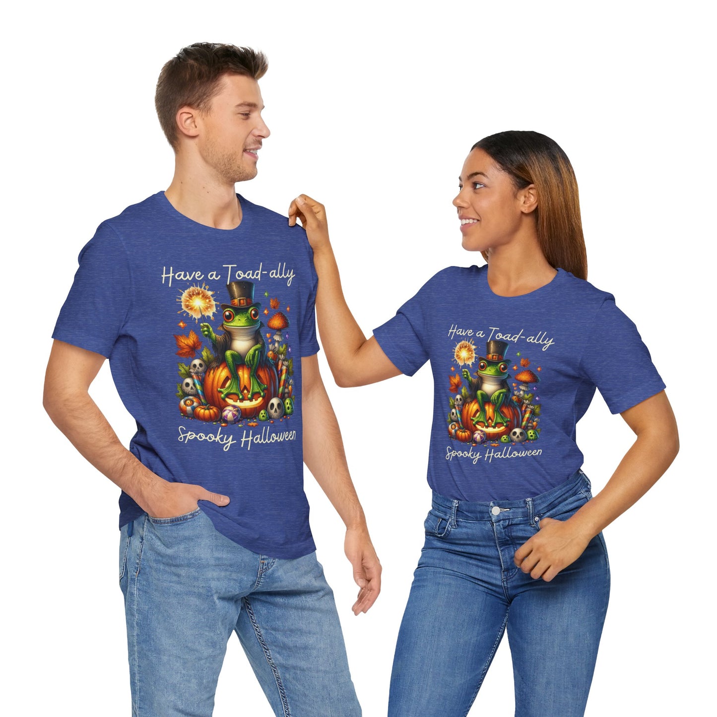 T-shirt - Halloween - Toad-ally Spooky Halloween (01b)