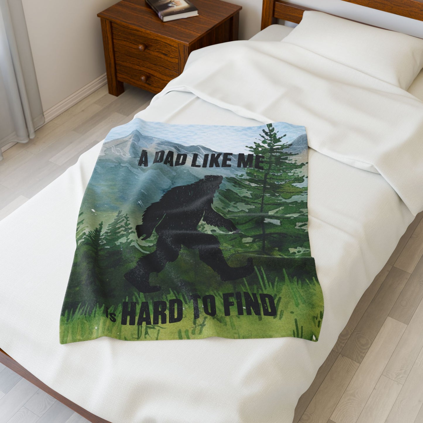 Velveteen Plush Blanket - Dad - A Dad Like Me (1)