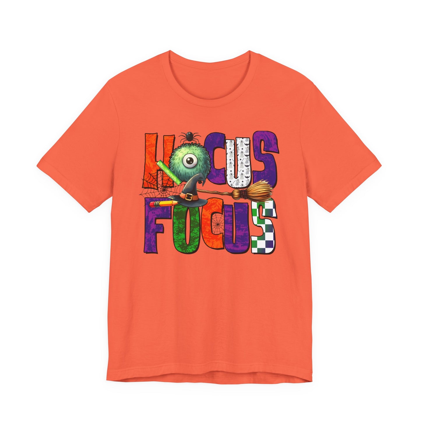T-Shirt - Teacher / Halloween - Hocus Focus (01a)