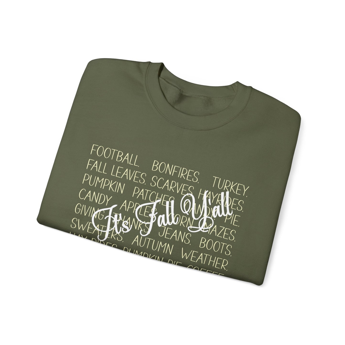 Sweatshirt - Autumn - It's Fall Y'all (1a)