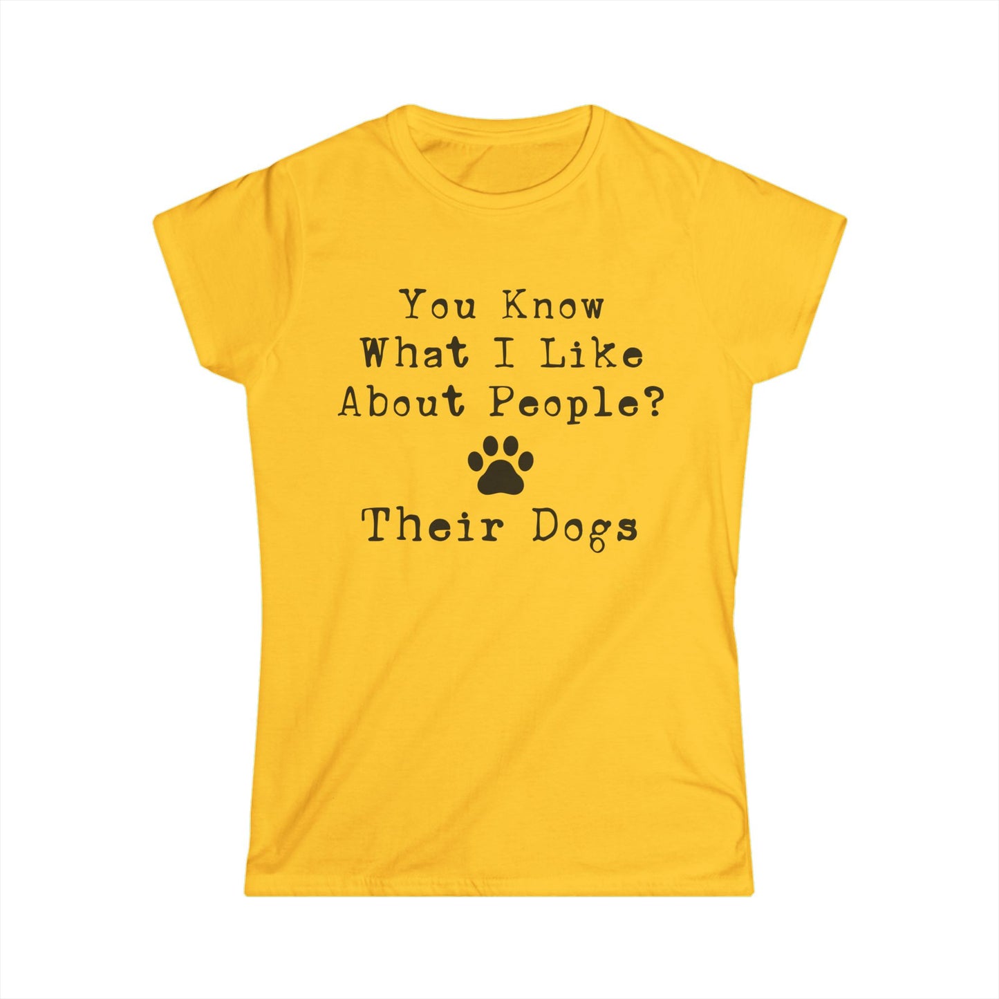 Female T-Shirt - Animal Lover - People's Dogs (1a)