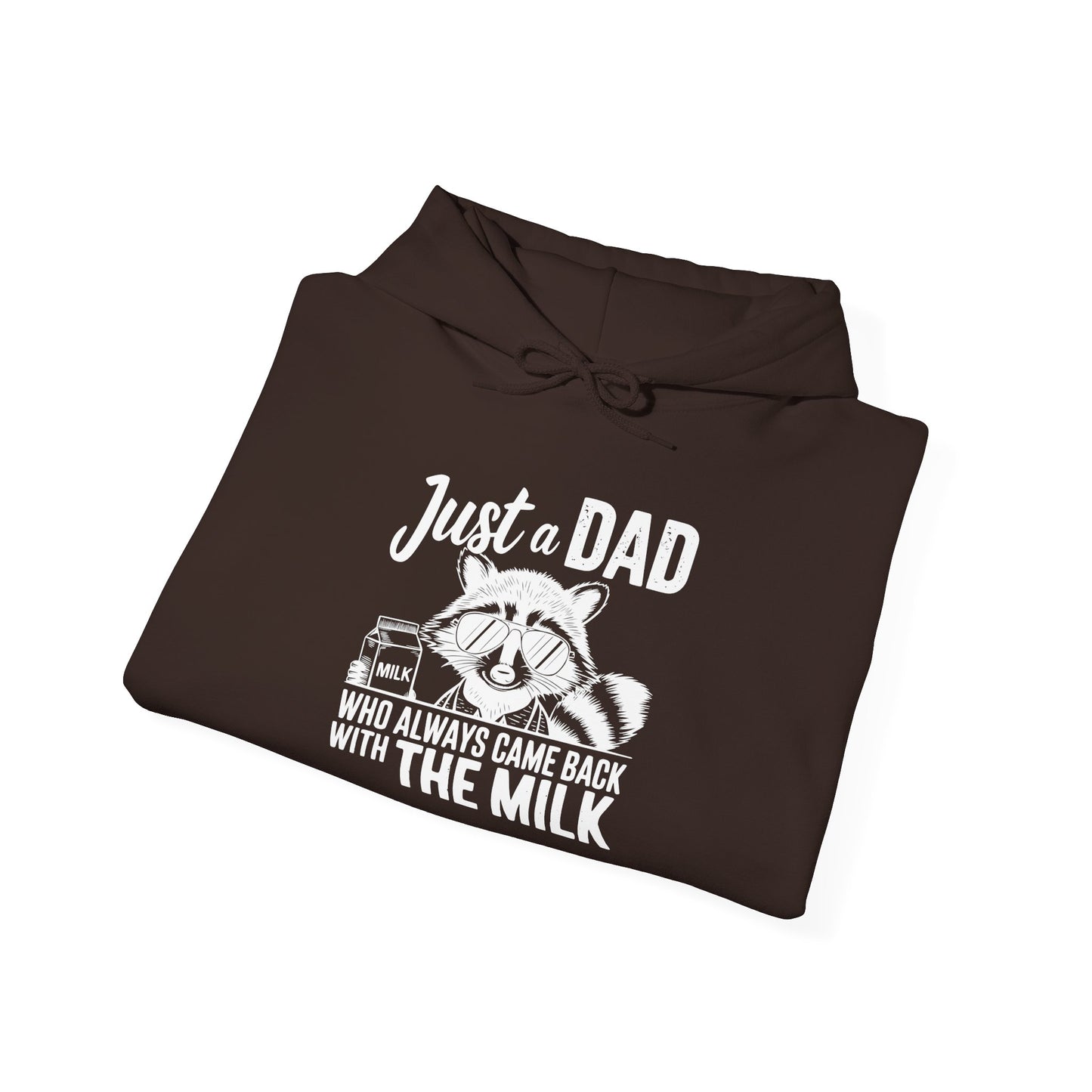 Hoodie - Dad - Just a Dad (1) - White Writing