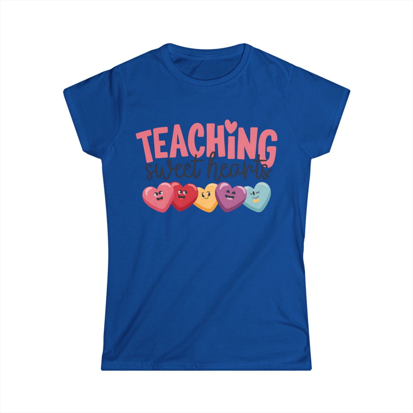 Female T-Shirt - Teacher / Valentine - Teaching Sweet Hearts (01)