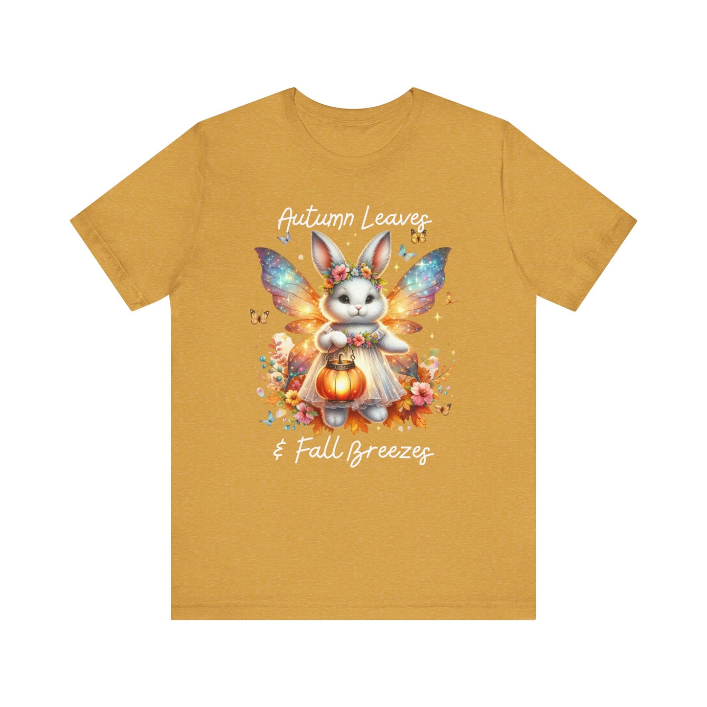 T-shirt - Autumn Leaves & Fall Breezes (01b)
