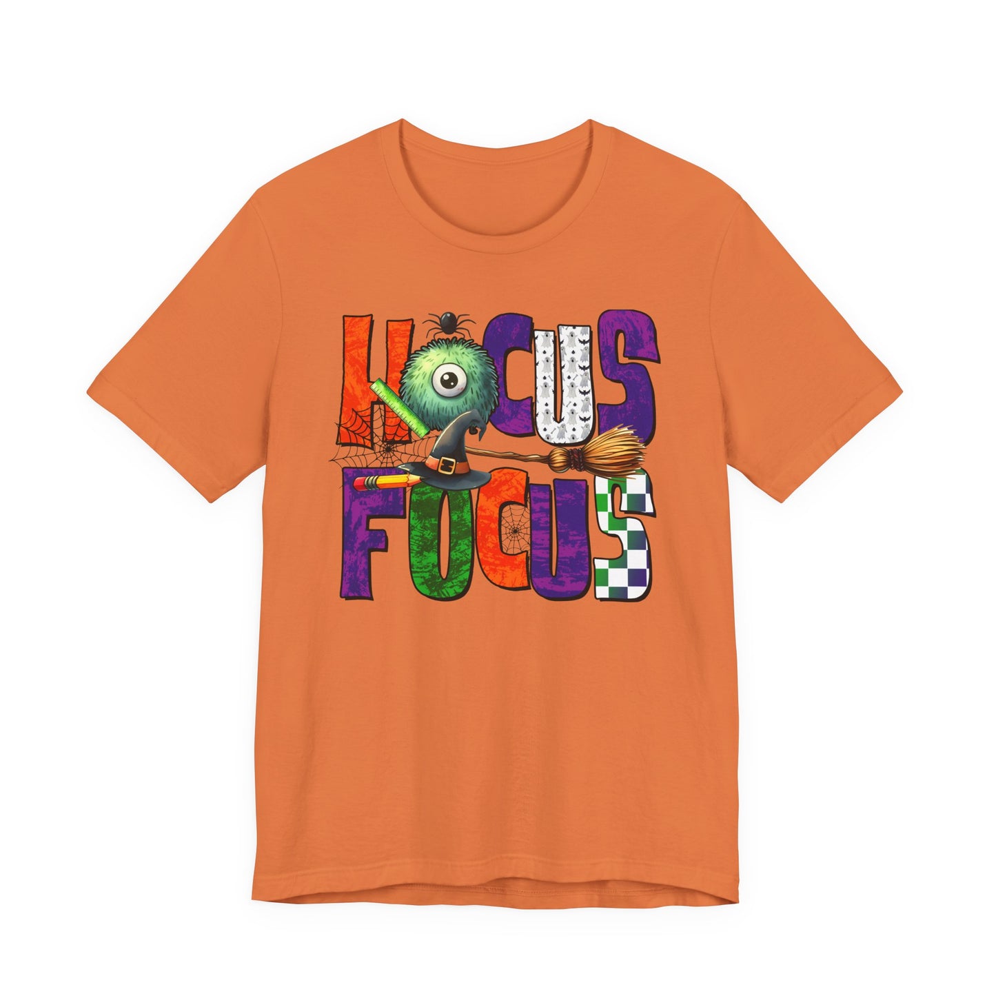 T-Shirt - Teacher / Halloween - Hocus Focus (01a)