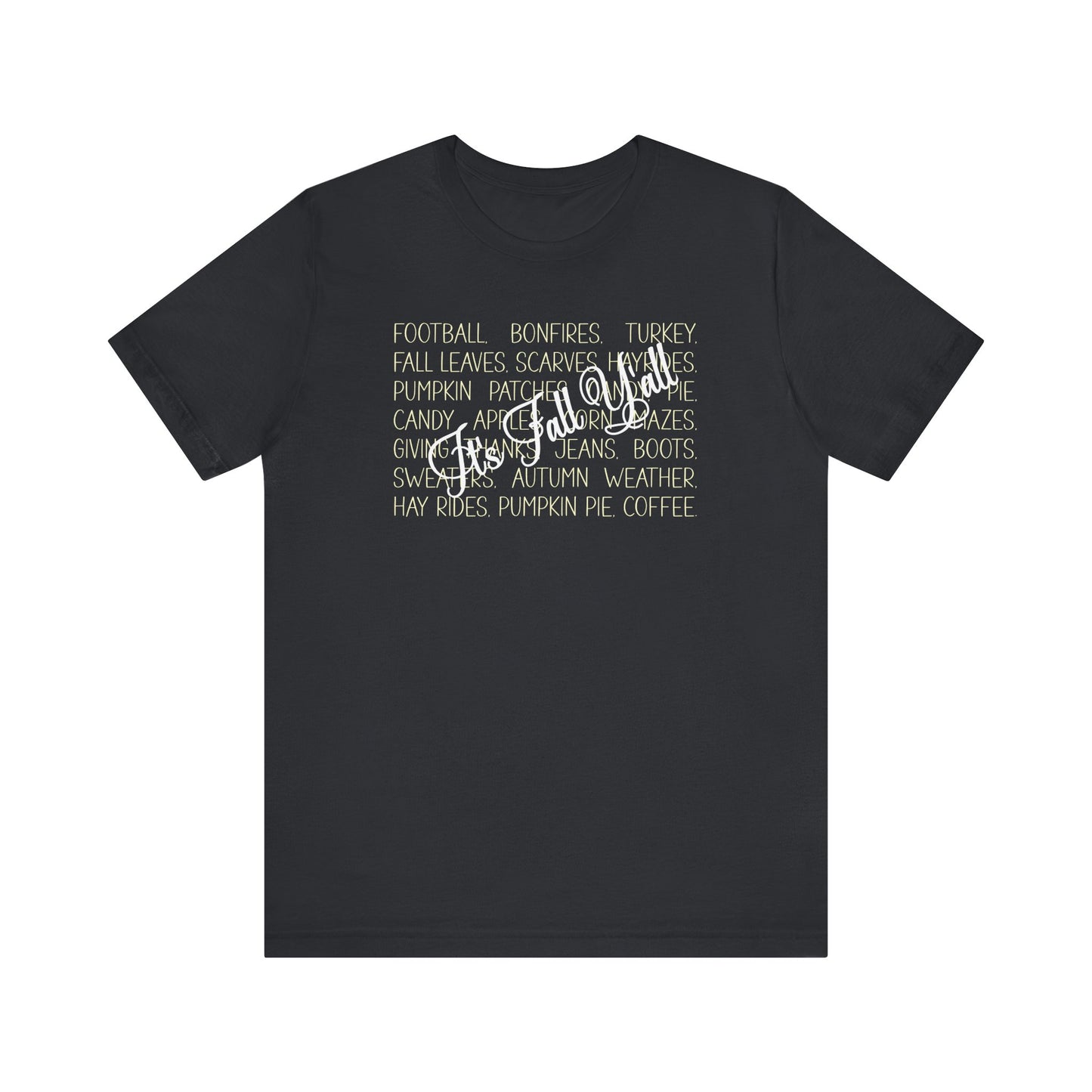 T-shirt - Autumn - It's Fall Y'all (1a)