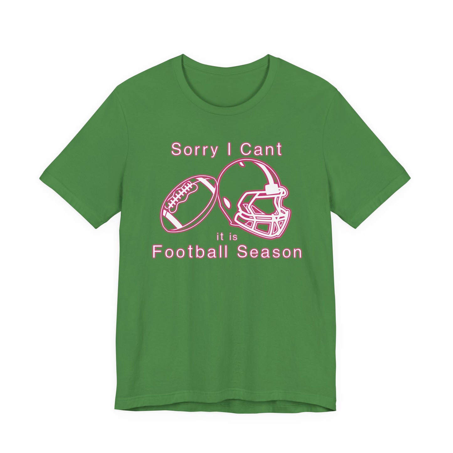 T-shirt - Football - Sorry I Cant (01a)