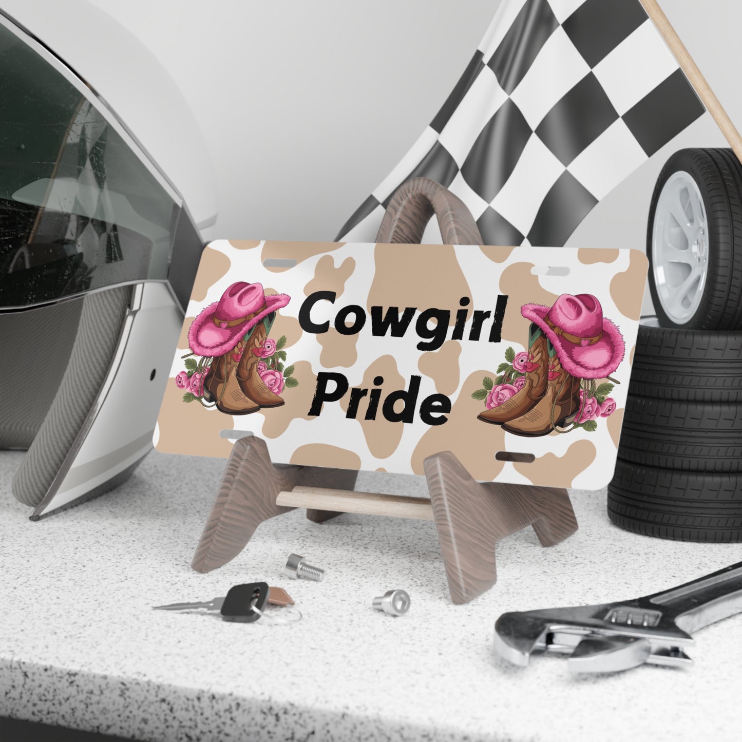 License Plate - Cowgirl Pride (1)