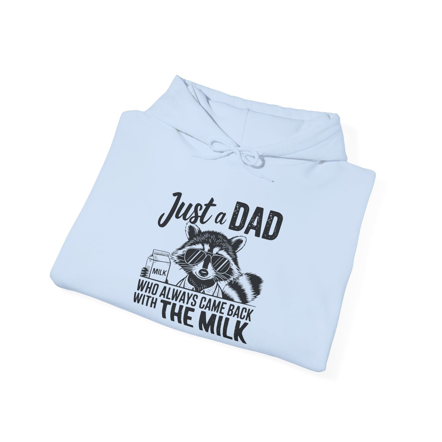 Hoodie - Dad / Funny - Just a Dad (1) - Black Writing